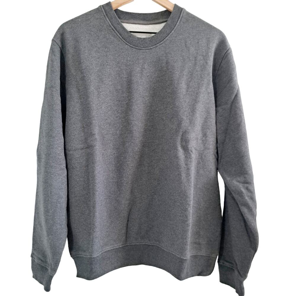 Everlane The Track Crewneck Sweatshirt Sz S